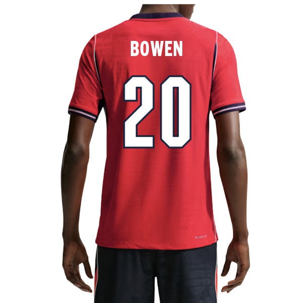 2026/27 England Aero Fit Shirt Away Authentic Kit (Bowen 20)