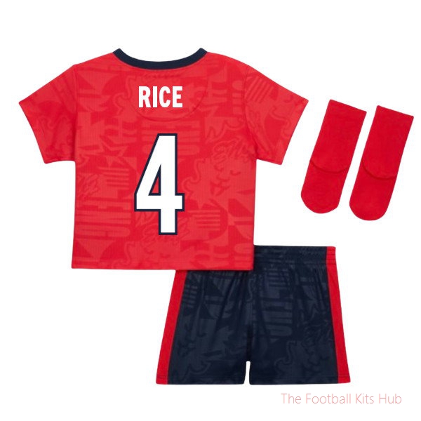 2026/27 England Away Baby Kit Rice 4