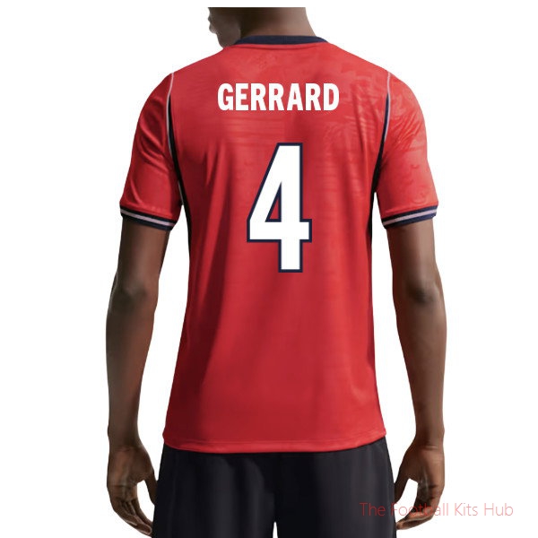 2026/27 England Away Shirt Gerrard 4