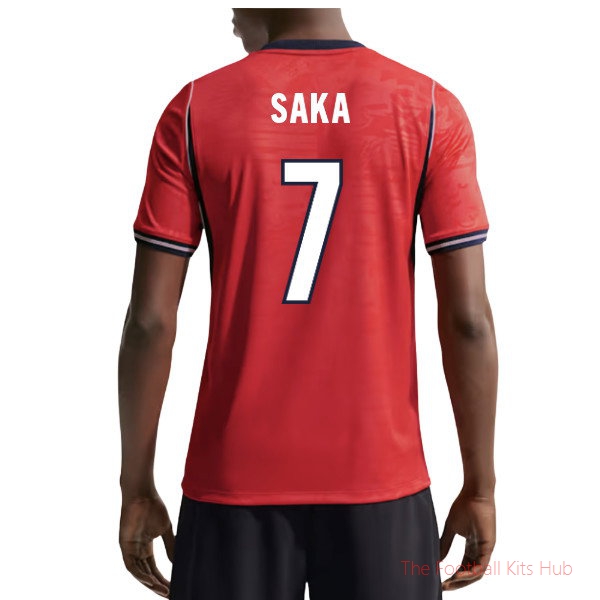 2026/27 England Away Shirt Saka 7