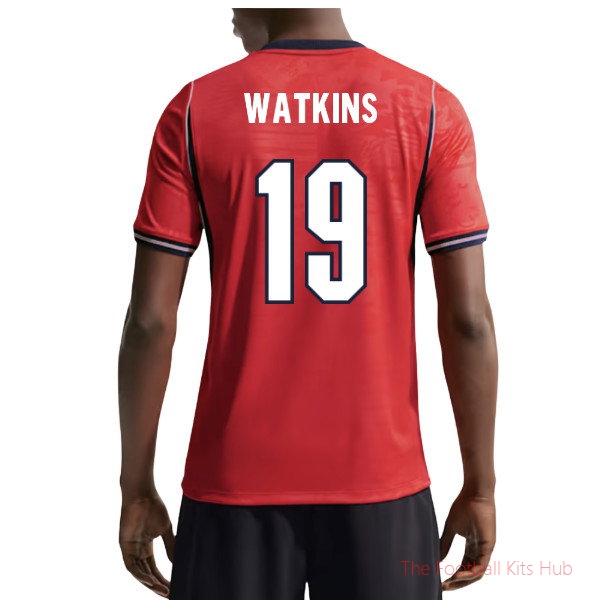 2026/27 England Away Shirt Watkins 19