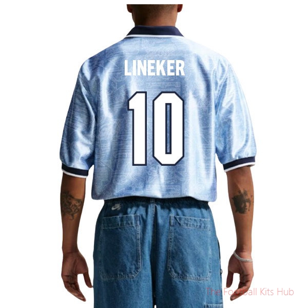 2026/27 England Dri-Fit Energy Shirt Work Blue Lineker 10