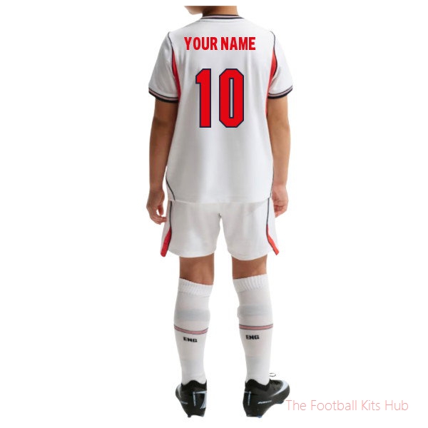 2026/27 England Home Mini Kit Your Name