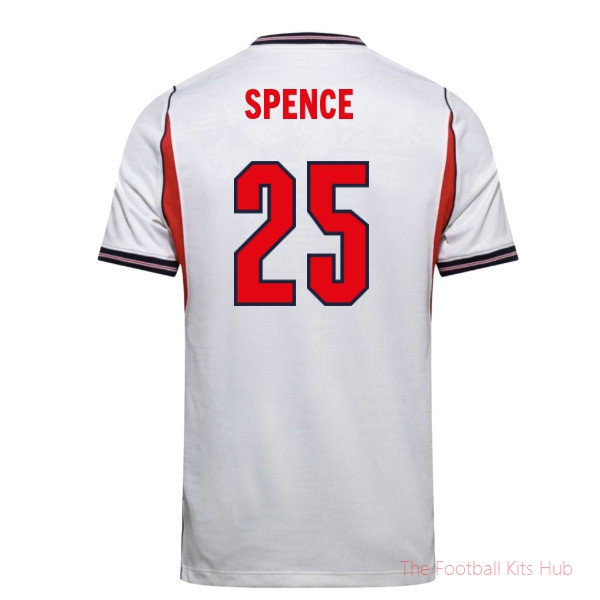 2026/27 England Home Shirt Spence 25