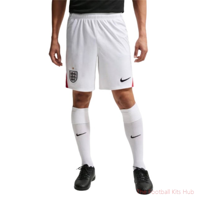 2026/27 England Home Shorts White