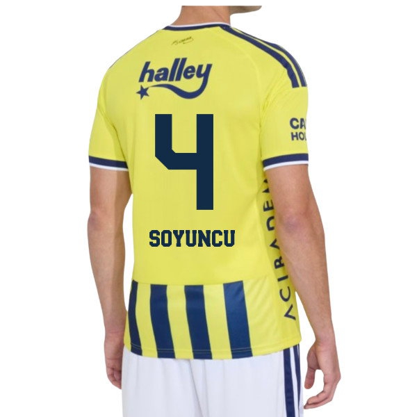 2026/27 Fenerbahce Shirt Home Uniform (Soyuncu 4)