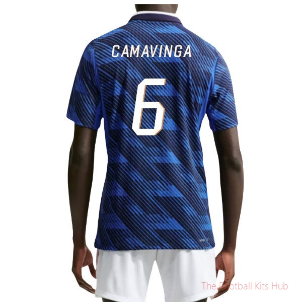 2026/27 France Aero-Fit Authentic Home Shirt Camavinga 6