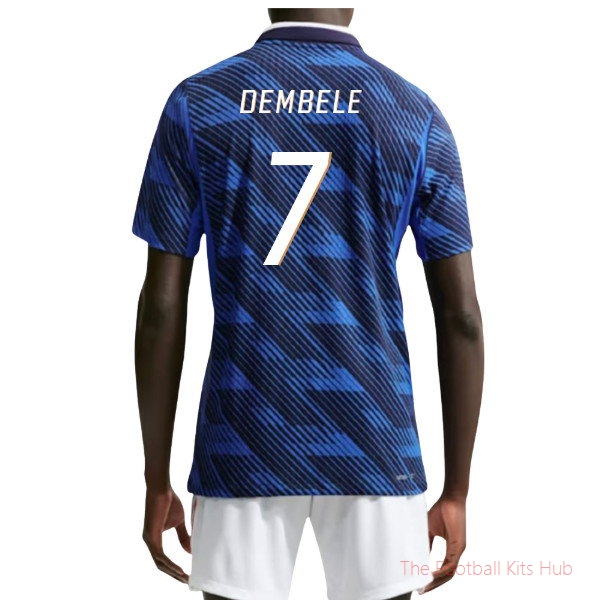 2026/27 France Aero-Fit Authentic Home Shirt Dembele 7