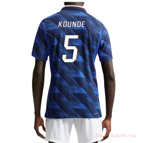 2026/27 France Aero-Fit Authentic Home Shirt Kounde 5