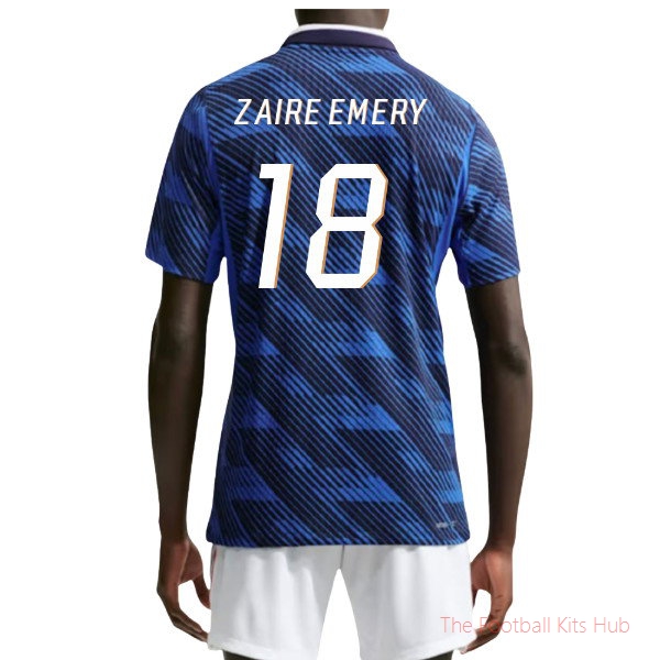 2026/27 France Aero-Fit Authentic Home Shirt Zaire Emery 18