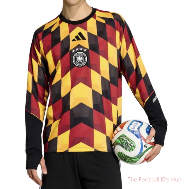 2026/27 Germany Authentic Pre-Match Warm Up Top Black