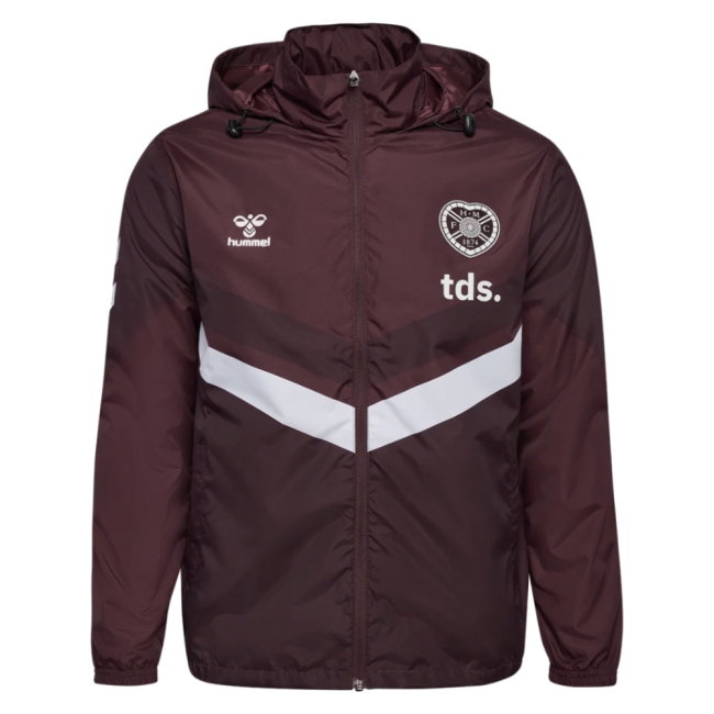 2026/27 Hearts Anthem Jacket Home Kit (Maroon)