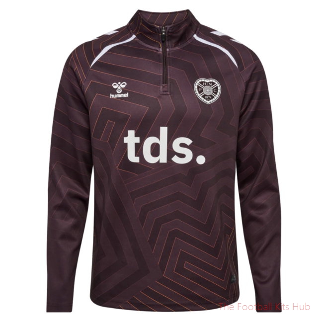 2026/27 Hearts Home Matchday 1/4 Zip Top Jersey