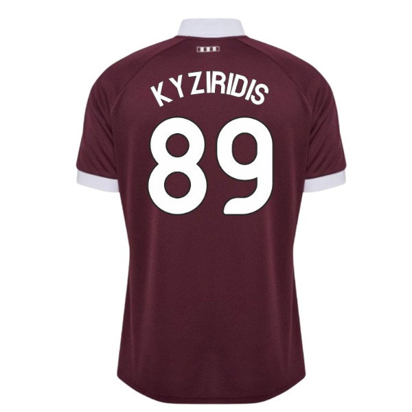 2026/27 Hearts Shirt Home Uniform (Kyziridis 89)