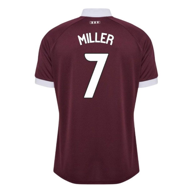 2026/27 Hearts Shirt Home Uniform (Miller 7)