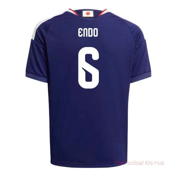 2026/27 Japan Home Shirt Kids Endo 6