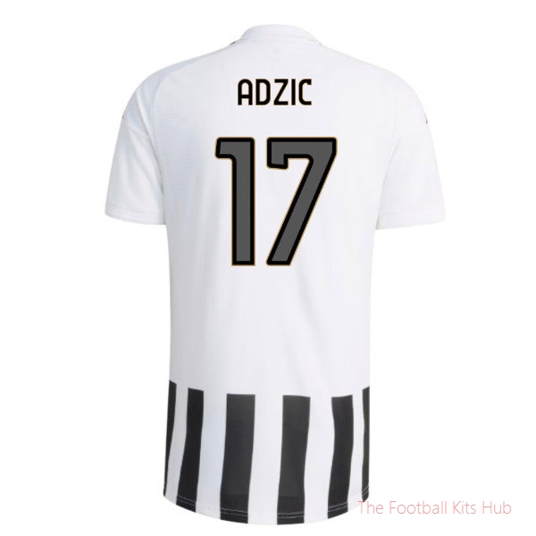 2026/27 Juventus Authentic Home Shirt Adzic 17