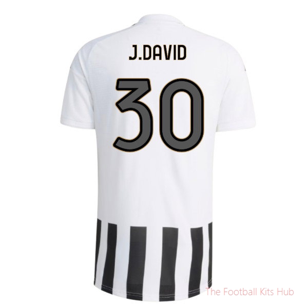 2026/27 Juventus Authentic Home Shirt J.David 30