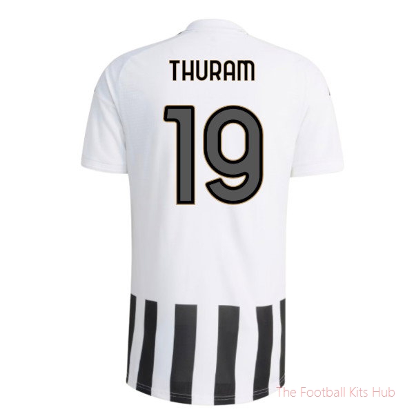 2026/27 Juventus Authentic Home Shirt Thuram 19