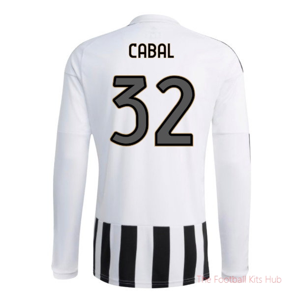 2026/27 Juventus Long Sleeve Home Shirt Cabal 32