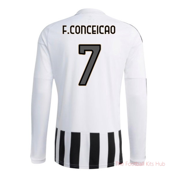 2026/27 Juventus Long Sleeve Home Shirt F.Conceicao 7