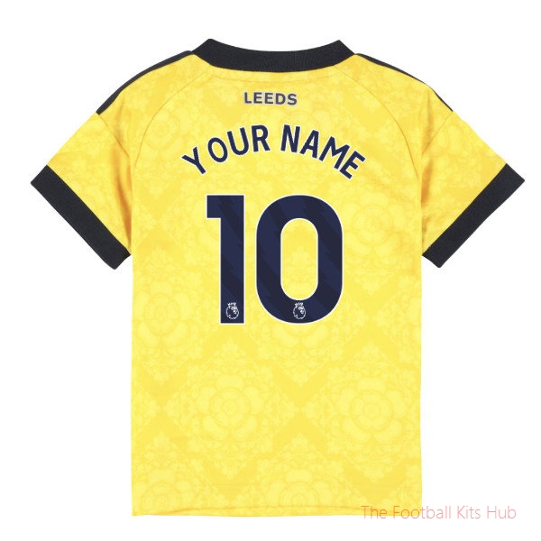 2026/27 Leeds Away Baby Kit Your Name