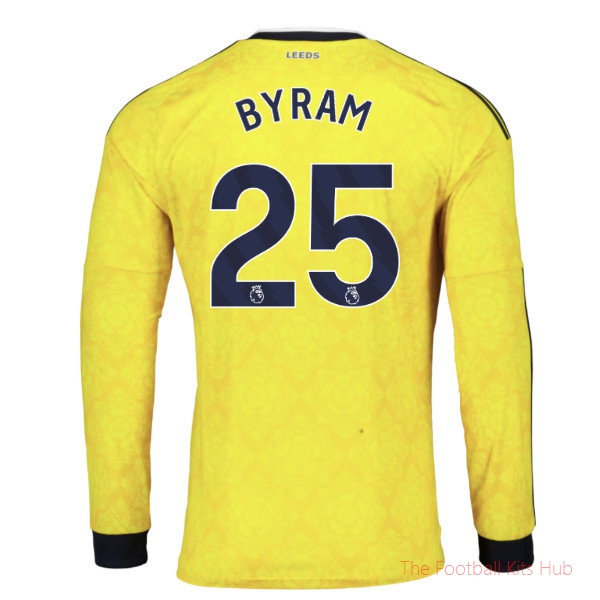 2026/27 Leeds Away Long Sleeve Shirt Byram 25