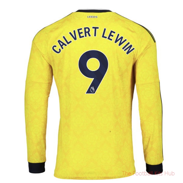 2026/27 Leeds Away Long Sleeve Shirt Calvert Lewin 9