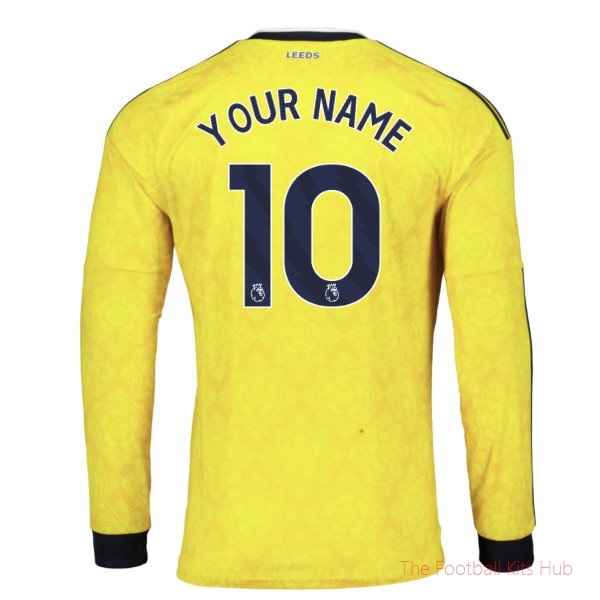2026/27 Leeds Away Long Sleeve Shirt Your Name