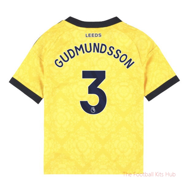 2026/27 Leeds Away Mini Kit Gudmundsson 3