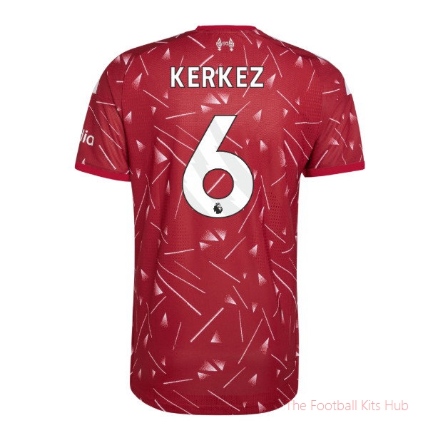 2026/27 Liverpool Authentic Home Shirt Kerkez 6