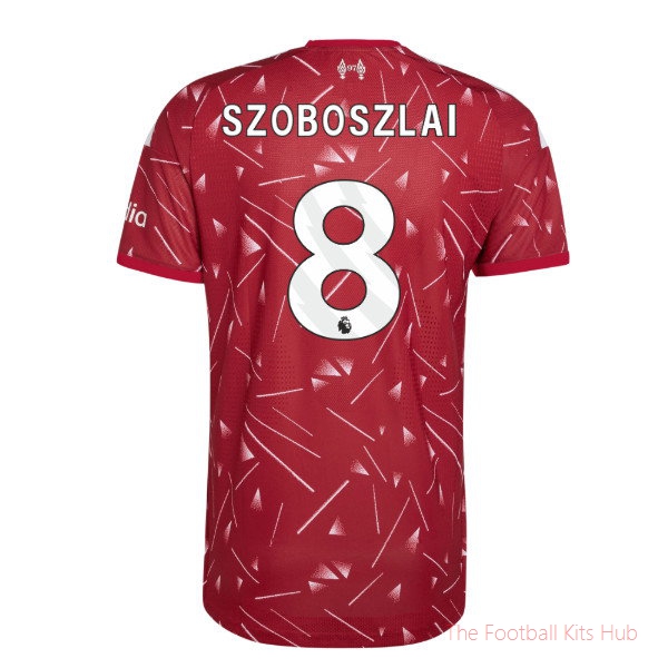 2026/27 Liverpool Authentic Home Shirt Szoboszlai 8