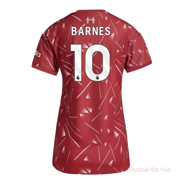 2026/27 Liverpool Authentic Home Shirt Womens Barnes 10