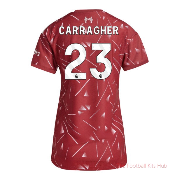 2026/27 Liverpool Authentic Home Shirt Womens Carragher 23