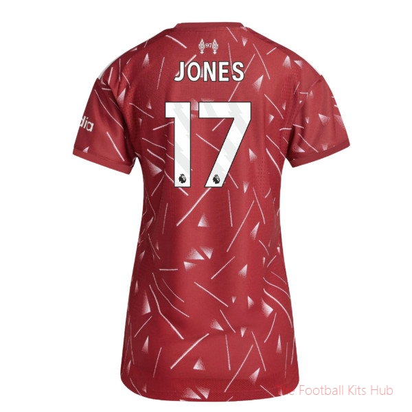 2026/27 Liverpool Authentic Home Shirt Womens Jones 17