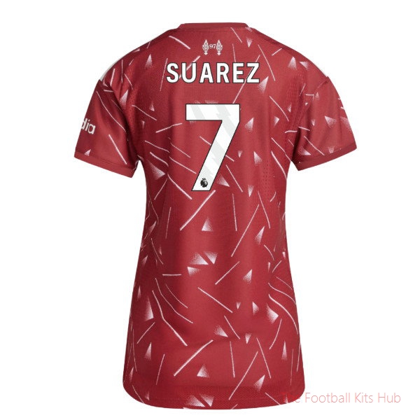 2026/27 Liverpool Authentic Home Shirt Womens Suarez 7