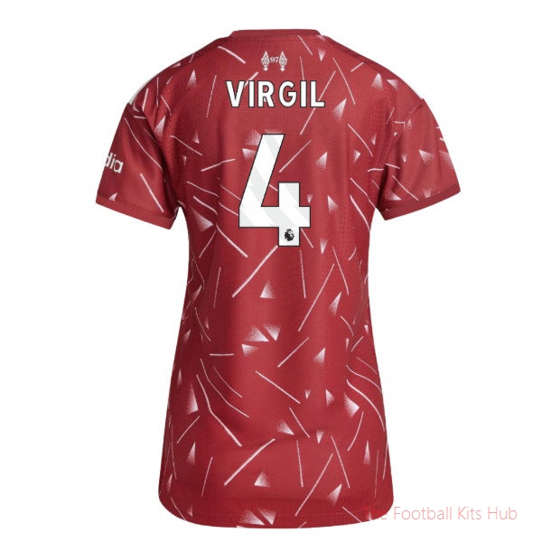 2026/27 Liverpool Authentic Home Shirt Womens Virgil 4