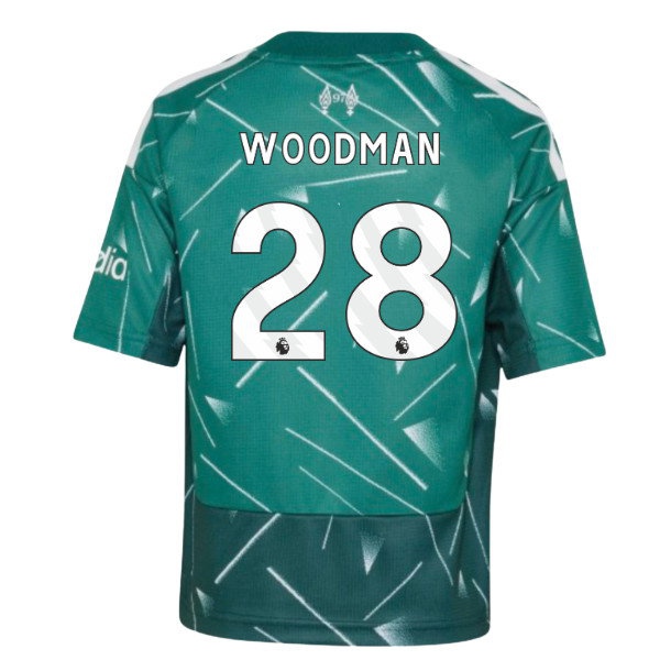 2026/27 Liverpool Mini Kit Home Goalkeeper Kit (Woodman 28)