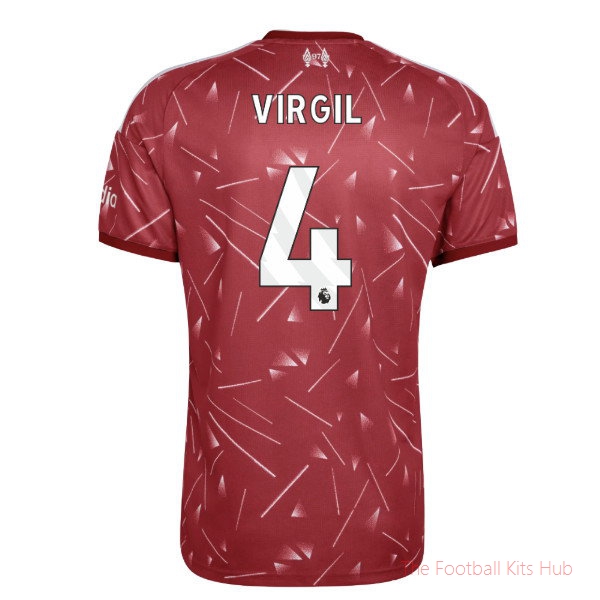 2026/27 Liverpool Home Shirt Virgil 4