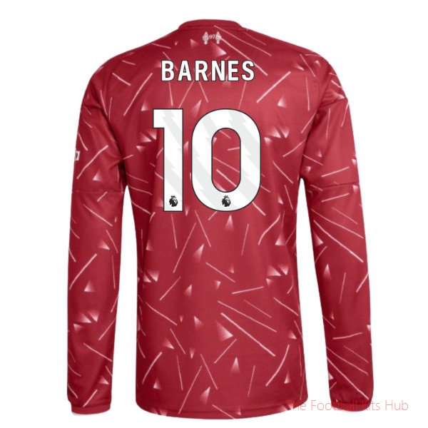 2026/27 Liverpool Long Sleeve Home Shirt Barnes 10