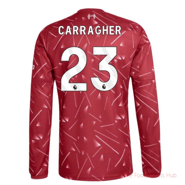 2026/27 Liverpool Long Sleeve Home Shirt Carragher 23