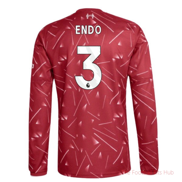 2026/27 Liverpool Long Sleeve Home Shirt Endo 3