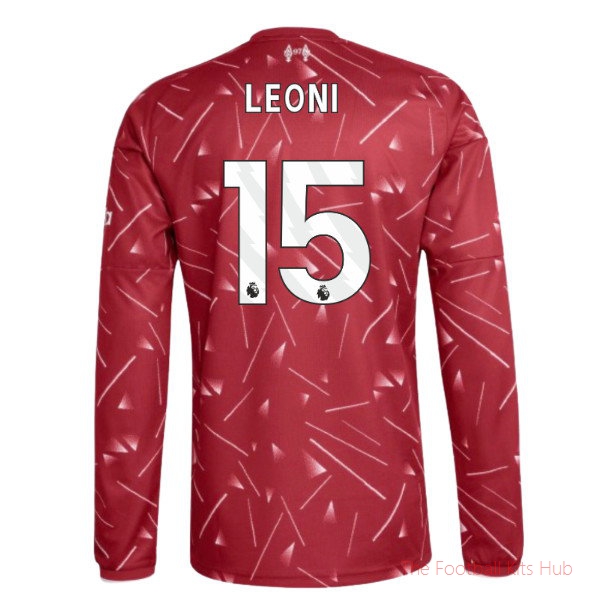 2026/27 Liverpool Long Sleeve Home Shirt Leoni 15