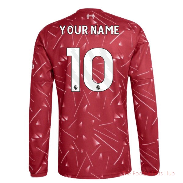 2026/27 Liverpool Long Sleeve Home Shirt Your Name
