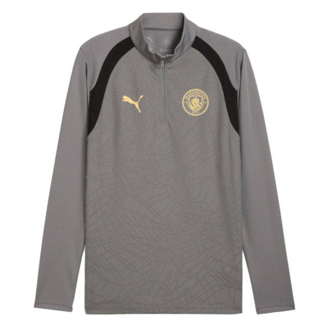 2026/27 Man City Zip Top Iron) Training Uniform 1/4 (Cast