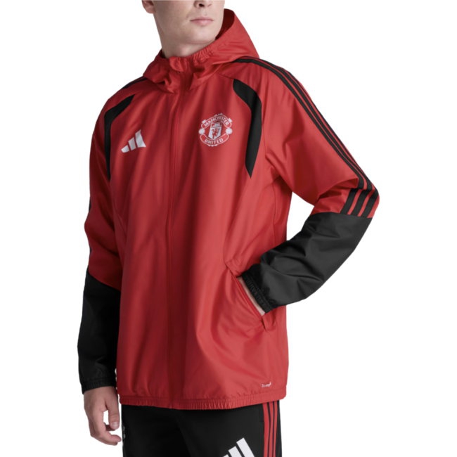 2026/27 Man Utd Allweather Jacket Kit (Red)