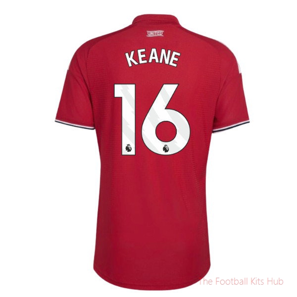 2026/27 Man Utd Authentic Home Shirt Keane 16