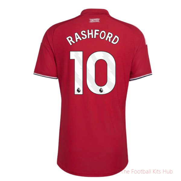 2026/27 Man Utd Authentic Home Shirt Rashford 10