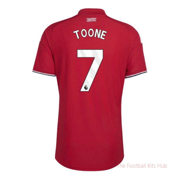 2026/27 Man Utd Authentic Home Shirt Toone 7