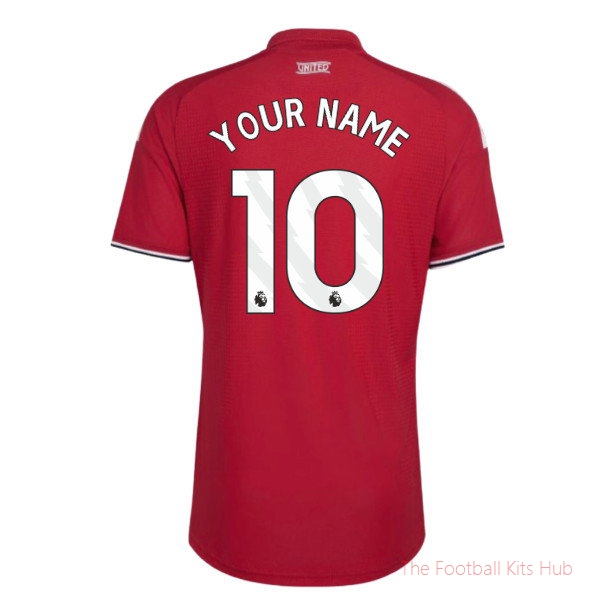 2026/27 Man Utd Authentic Home Shirt Your Name